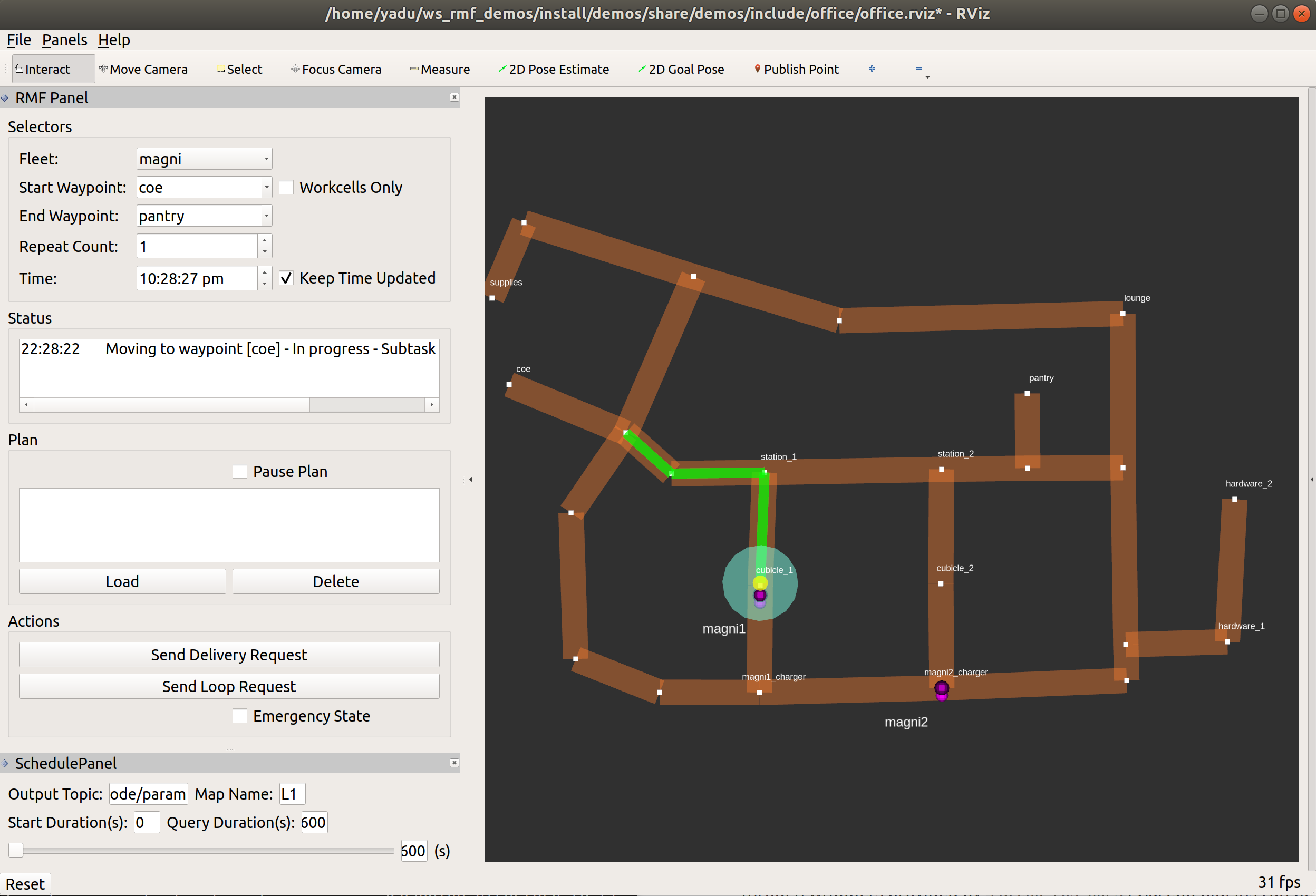 Simulation Programming Multiple Robots with ROS 2